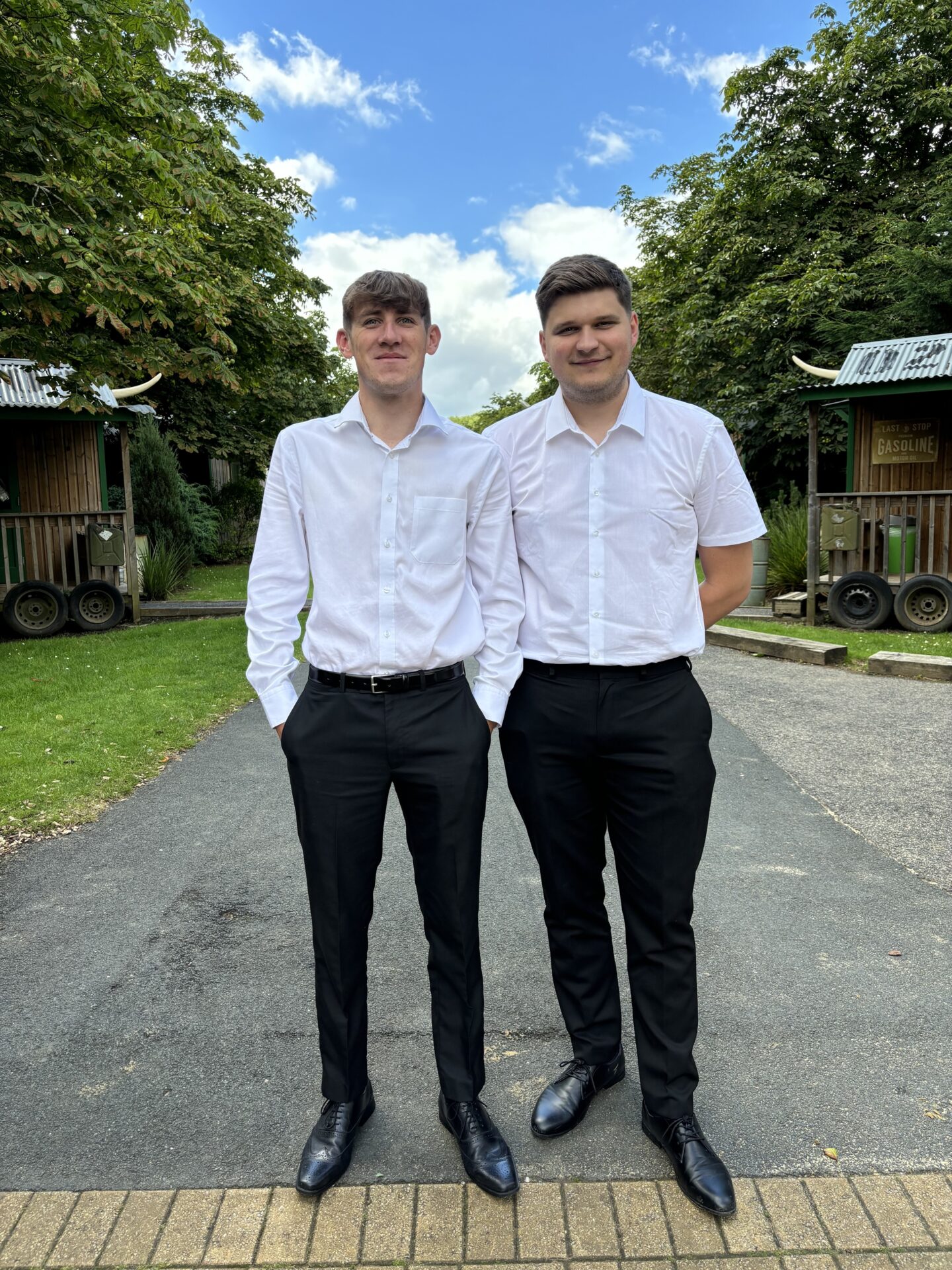 Josh and Andreas named new trainee managers at Gulliver’s Valley