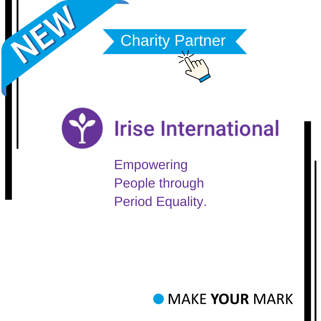 MAKE YOUR MARK UK Announces Irise International as Charity Partner of the Year 2024-2025