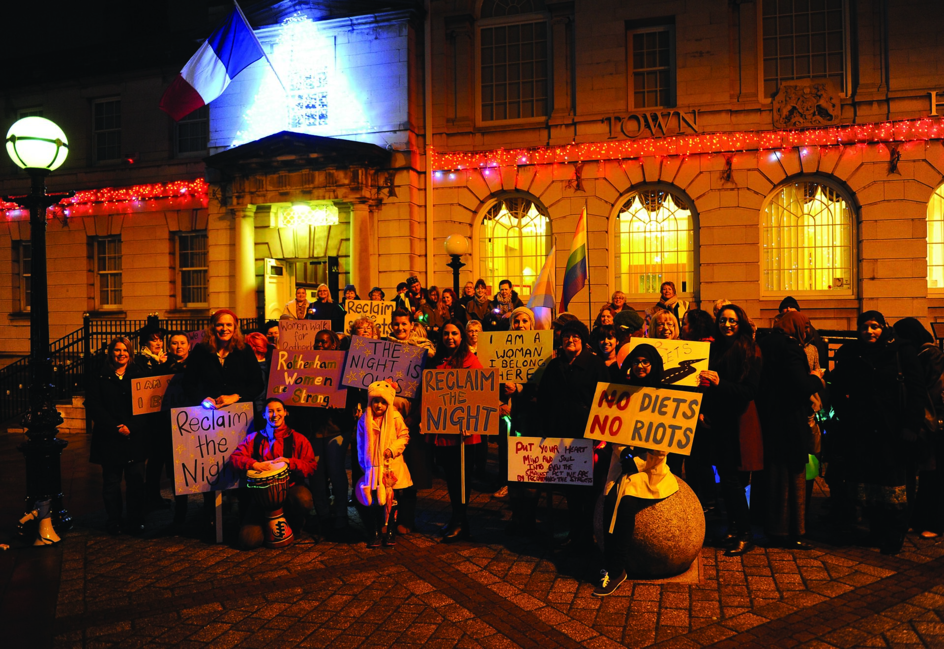 Rotherham Gathers for the 10th Annual Reclaim the Night Event 